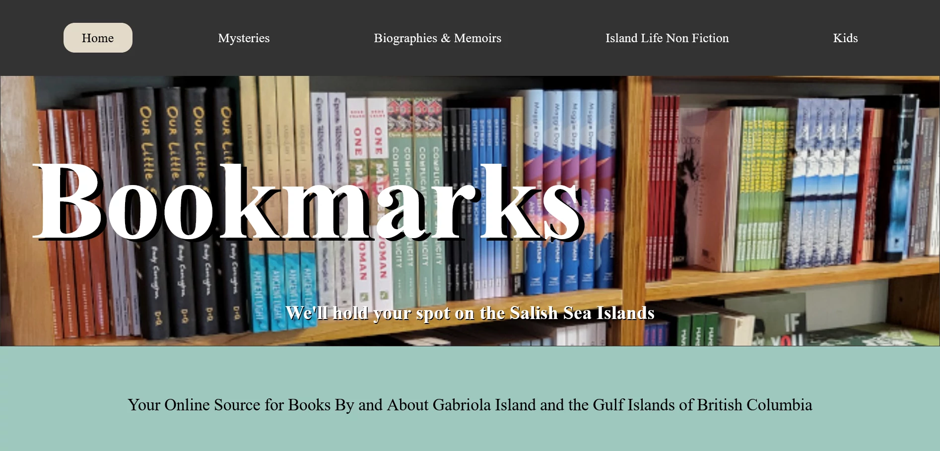 bookstore website
